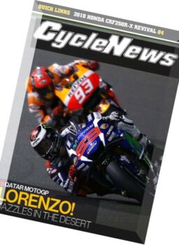 Cycle News – 22 March 2016