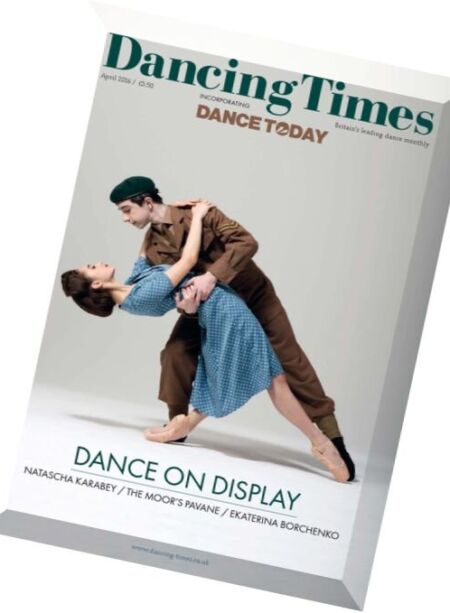 Dancing Times – April 2016 Cover