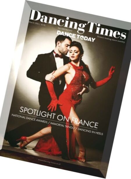 Dancing Times – March 2016 Cover