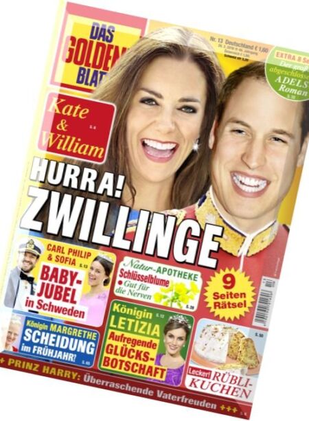 Das Goldene Blatt – 26 Marz 2016 Cover