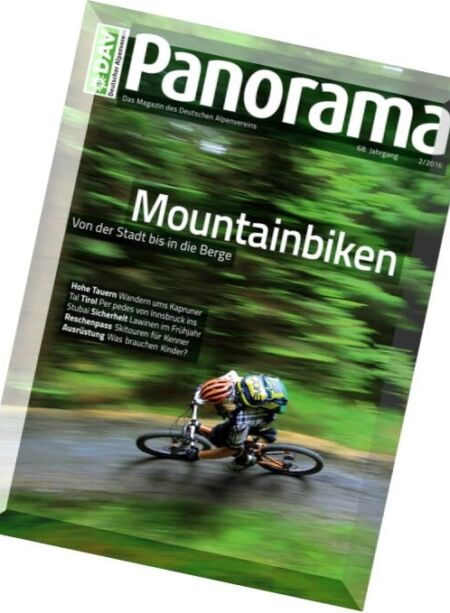 DAV Panorama – N 2, 2016 Cover
