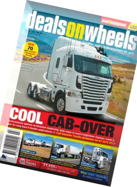 Deals On Wheels Australia – Issue 399, 2016 Cover