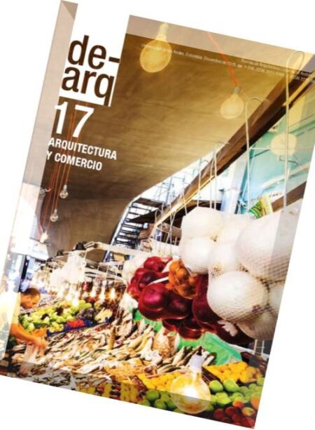 Dearq 17 Arquitectura y Comercio – Diciembre 2015 Cover