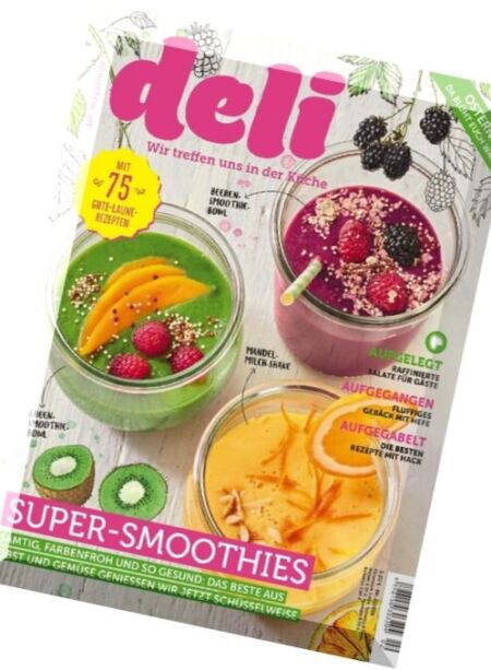 deli Foodmagazin April – Juni 2016 Cover