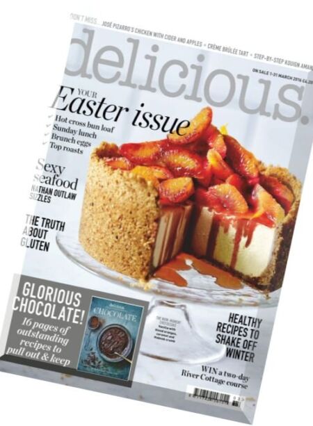 Delicious UK – March 2016 Cover