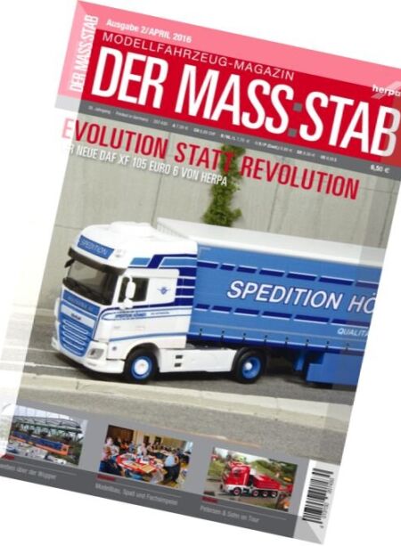 Der Mass Stab – April 2016 Cover