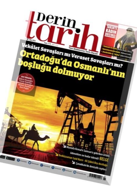 Derin Tarih – Mart 2016 Cover