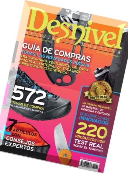 Desnivel Spain-Portugal – Especial Material 2015-2016 Cover