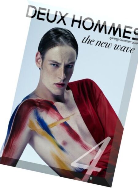 Deux Hommes – Spring-Summer 2016 Cover