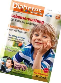 Diabetes Eltern Journal – Nr.1, 2016