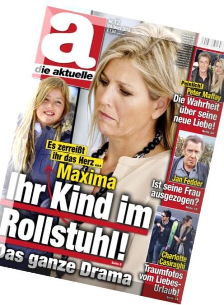 Die Aktuelle – 19 Marz 2016 Cover