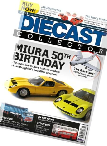 Diecast Collector – May 2016 Cover