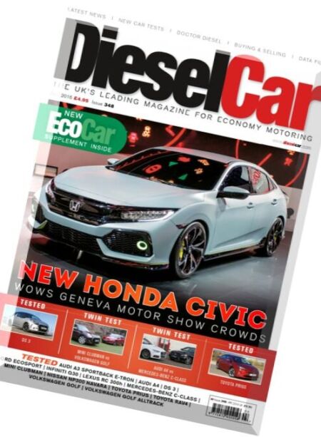Diesel Car – April 2016 Cover