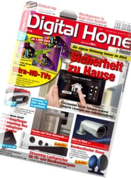 Digital Home – Marz-Mai 2016