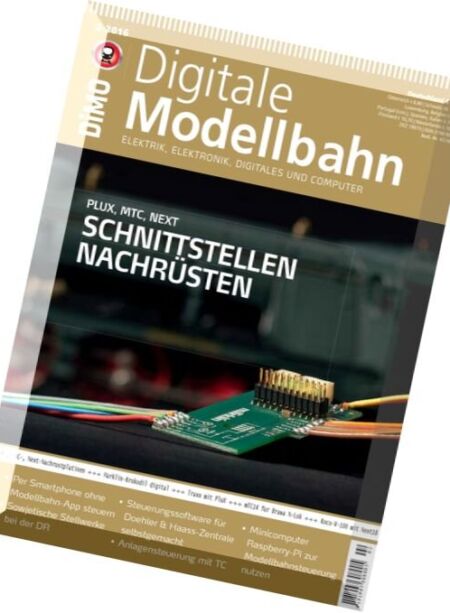 Digitale Modellbahn – Nr.2, 2016 Cover