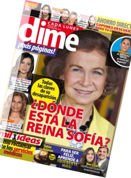 Dime – 7 Marzo 2016 Cover