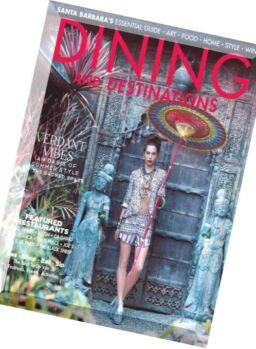 Dining and Destinations – Spring-Summer 2016