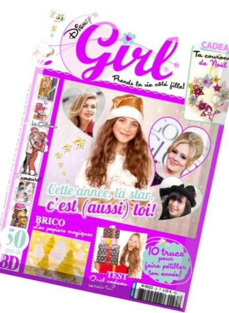 Disney Girl – Decembre 2015 Cover