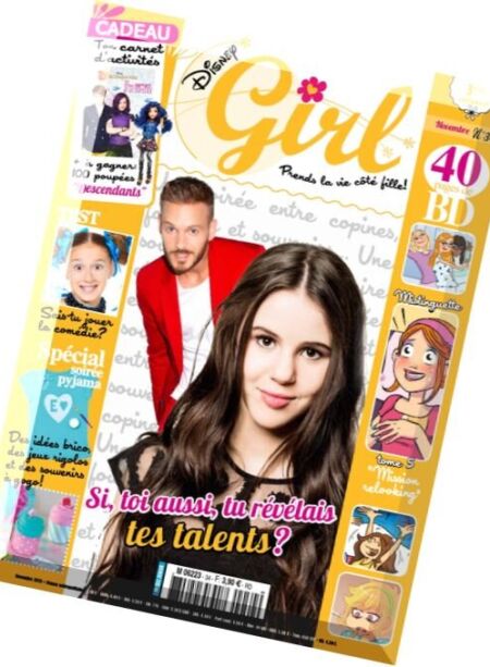 Disney Girl – Novembre 2015 Cover