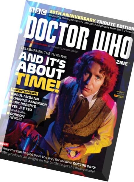 Doctor Who – April 2016 Cover