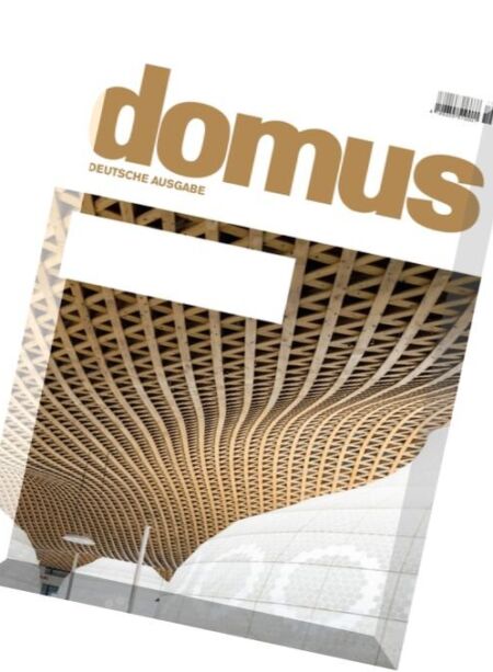 Domus Deutschland – Marz-April 2016 Cover