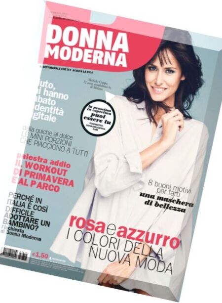 Donna Moderna – 29 Marzo 2016 Cover