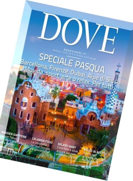 Dove – Marzo 2016 Cover