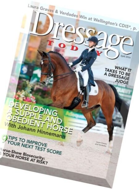 Dressage Today – April 2016 Cover