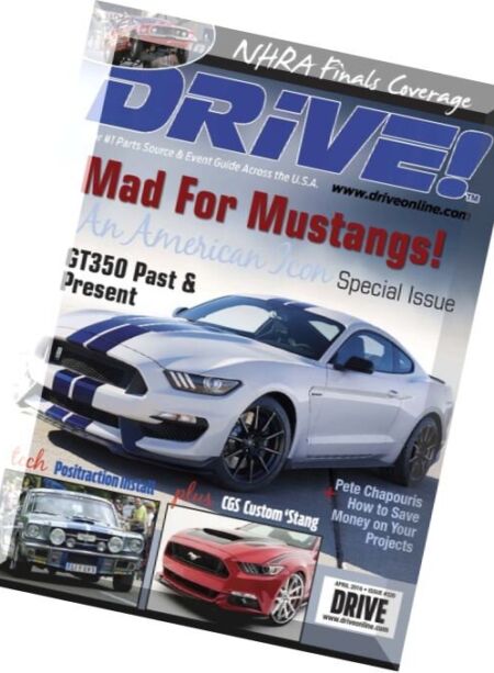 Drive! – April 2016 Cover