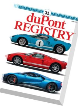 duPont REGISTRY – April 2016