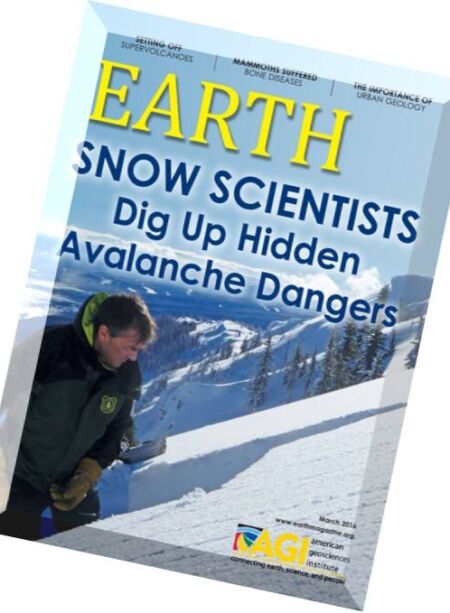 EARTH Magazine – March 2016 Cover