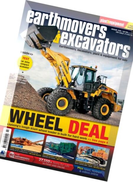 Earthmovers & Excavators – Issue 318 Cover