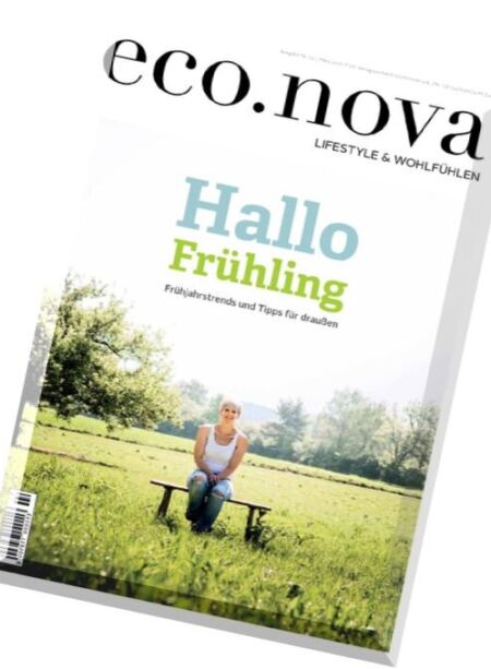 eco.nova – Marz 2016 Cover
