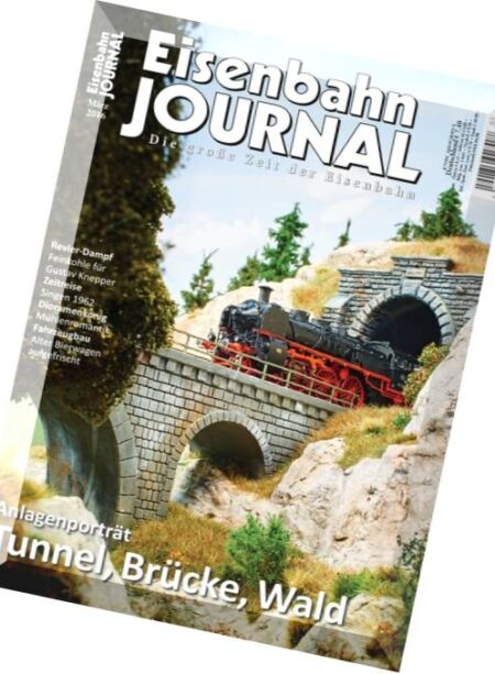 Eisenbahn Journal – Marz 2016 Cover