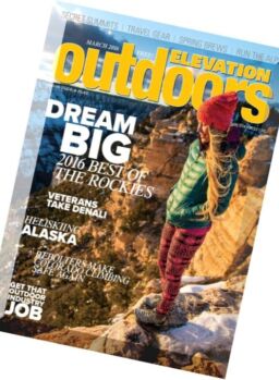 Elevation Outdoors – March 2016