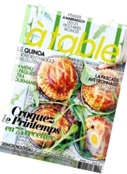 Elle a Table – Mars-Avril 2016