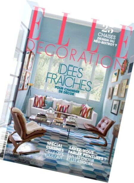 Elle Decoration – Avril 2016 Cover