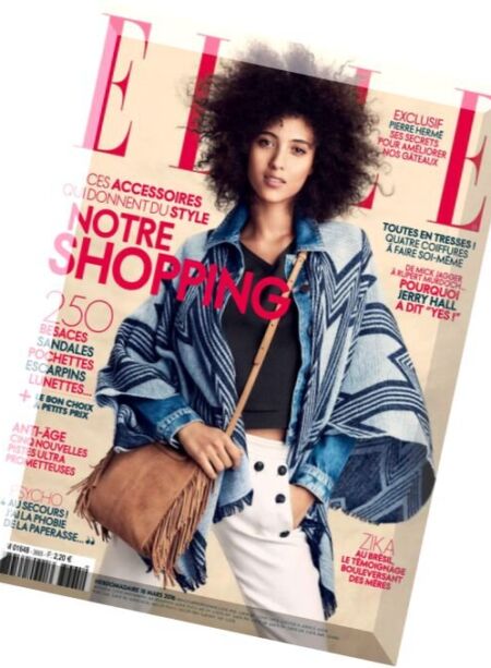 Elle France – 18 Mars 2016 Cover