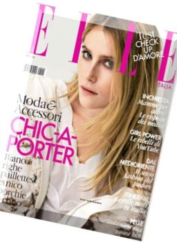 Elle Italia – Aprile 2016