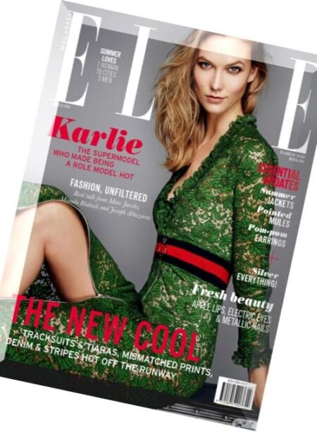 Elle Malaysia – March 2016 Cover