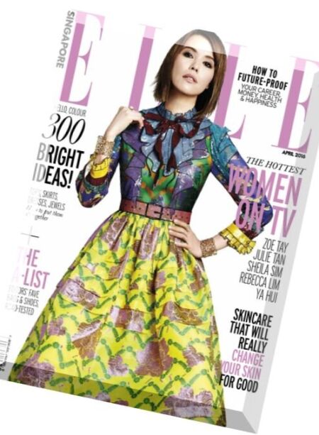 ELLE Singapore – April 2016 Cover