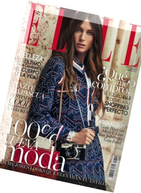 ELLE Spain – Marzo 2016 Cover