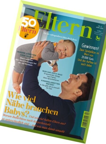 Eltern – April 2016 Cover
