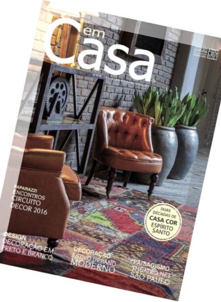 Em Casa – N 132, 2016 Cover