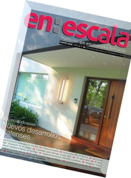 en-escala – Marzo 2016 Cover