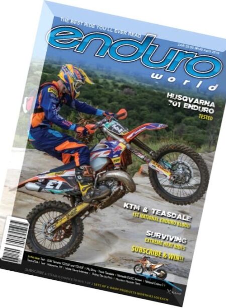 Enduro World Magazine – April 2016 Cover