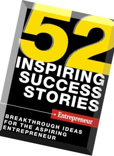 Entrepreneur Philippines – 52 Inspiring Success Stories 2015 Cover