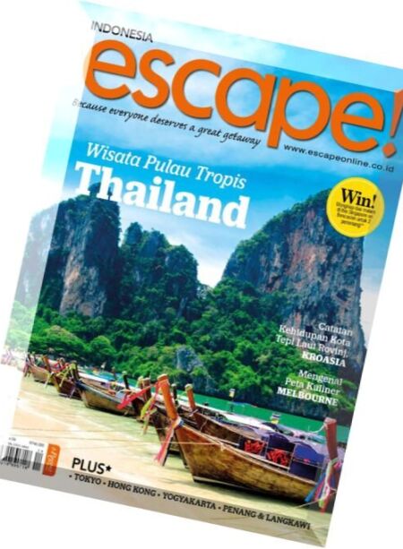 Escape! Indonesia – December 2015-February 2016 Cover
