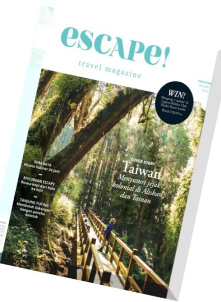 Escape! Indonesia – March-May 2016 Cover
