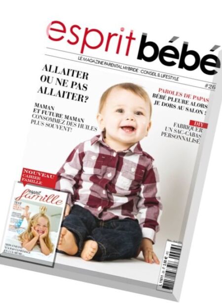 Esprit Bebe – Mars-Avril 2016 Cover